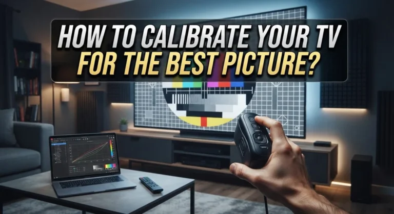 How to Calibrate Your TV for the Best Picture?