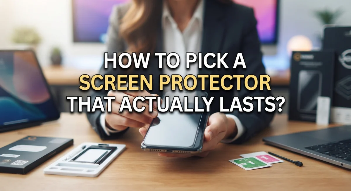 How to Pick a Screen Protector That Actually Lasts?