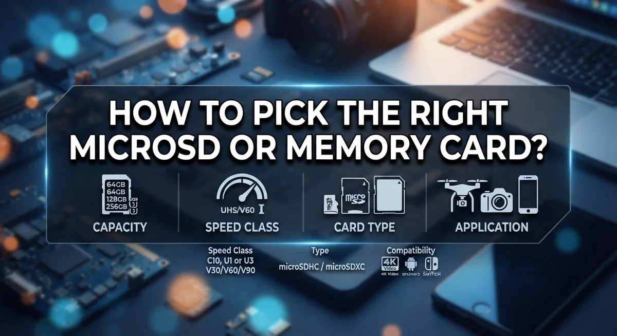 How to Pick the Right MicroSD or Memory Card?
