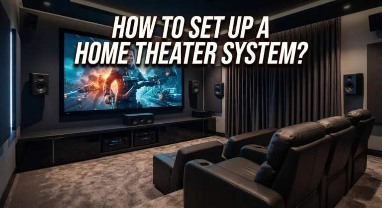How to Set Up a Home Theater System?