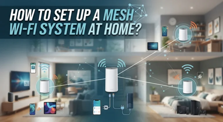 How to Set Up a Mesh Wi-Fi System at Home?