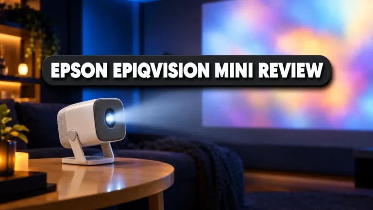 Epson EpiqVision Mini Review: Small Laser Projector Worth It?